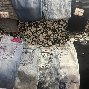 True Religion Jeans/Shorts Bundle